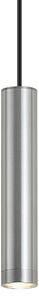 Dizajnerska viseča svetilka Gunmetal GU10 50mm IP44 - Tuba