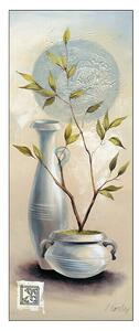 ProArt Slika na platnu (Blue Flowery I, Š x V: 30 x 80 cm)