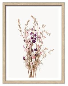 ProArt Slika Slim Scandic (Dried Fiber Pink Flower, Š x V: 33 x 43 cm)