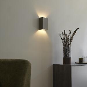 Moderna stenska svetilka Gunmetal 2-luči - Otan S
