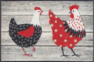 PREDPRAŽNIK Chicken Farm 50/75 cm potiskano večbarvno