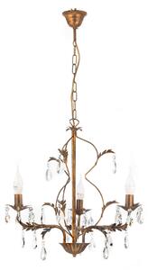 KRISTALNA VISEČA SVETILKA 40/100 cm E14