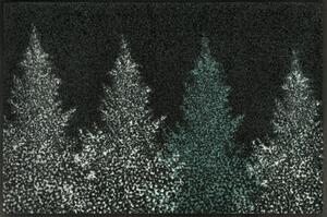 PREDPRAŽNIK Pine Forest 50/75 cm potiskano antracit, siva