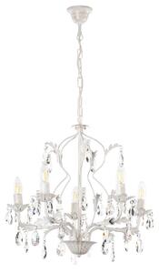 KRISTALNA VISEČA SVETILKA Ivory 53/100 cm E14