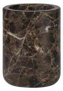 Rjava marmorna skodelica za zobne ščetke Marble - Mette Ditmer Denmark