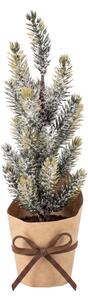 Dekorativna božična smrečica FROSTY TREE v lončku 22 cm