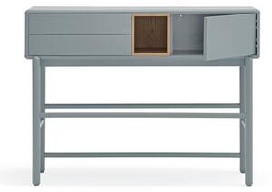 Modra/siva stranska mizica 35x120 cm Corvo – Teulat