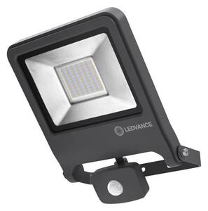 Zunanji LED 50W reflektor s senzorjem IP44 črn