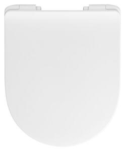 WC deska Pro (Duroplast, Bela, S samodejnim spuščanjem, Do x Š x V: 44,5 x 37 x 4,5 cm)