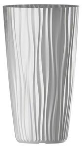 Okrogli stebrasti cvetlični lonec (Zunanje dimenzije (Ø x V): 28 x 50 cm, Plastika)