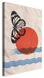 Artgeist Slika Na Platnu Butterfly And Sunrise