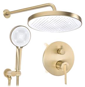 Komplet za tuširanje za vgradnjo Rea Grace Brush Gold + BOX