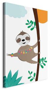 Artgeist Slika Na Platnu Happy Sloth
