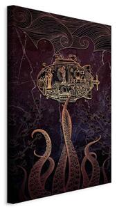Artgeist Slika Na Platnu Golden Submarine
