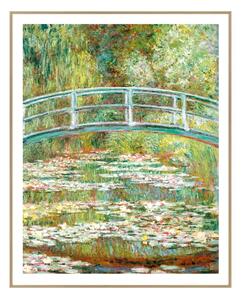 Slika 40x50 cm Monet: Japanese Footbridge