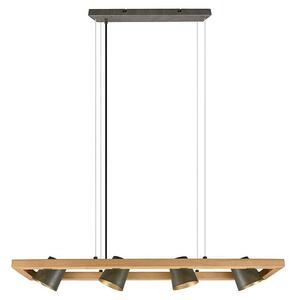 Trio Leuchten Bell Viseča svetilka (100 W, Do x Š x V: 21 x 100 x 150 cm, E14)