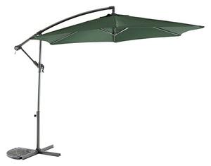 Sunfun Viseči senčnik Toscana (Temno zelena, Premer platna: 300 cm)