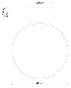 Globo 41744-48S - LED Zatemnitvena stropna svetilka WISS LED/48W/230V + Daljinski upravljalnik