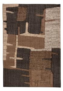 Rjava volnena preproga 160x230 cm Briton – Dutchbone