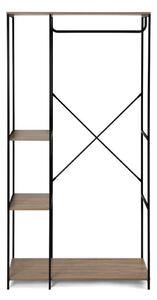 Črn jeklen set za hodnik 90x170x40 cm Aris – Bonami Essentials