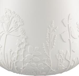 Bela porcelanasta vaza FLOWERS