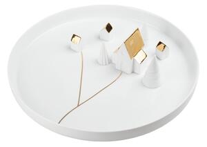 Bela porcelanasta skleda BOWL VILLAGE
