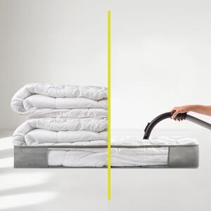 Vakuumska plastična škatla za pod posteljo 105x45x15 cm – Homéa