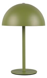 Zelena LED namizna svetilka s kovinskim senčilom (višina 21 cm) Munoz – Reality