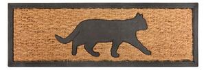 Predpražnik iz kokosovih vlaken Esschert Design Cat, 25 x 75 cm