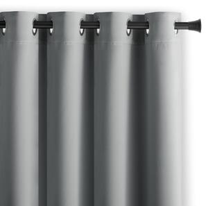 Siva zavesa za delno zatemnitev 140x175 cm Kierra – Restilo