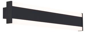 Moderna stenska svetilka črna CCT 60cm vklj. LED IP54 - Vanya
