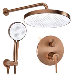 Komplet za tuširanje za vgradnjo Rea Grace Brush Copper + BOX