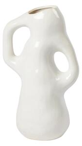 Broste Copenhagen vaza dekorativna iz kamenine 21 x 14,5 x 35 cm