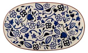 Bloomingville krožnik za serviranje iz kamenine 38 x 2,5 x 23 cm