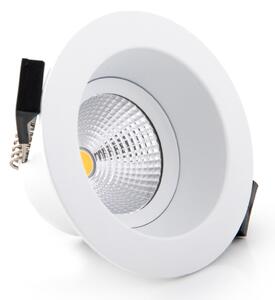 The Light Group SLC One Soft LED vgradni reflektor bele barve 2.700 K, zatemnjen, Bela, Dnevna soba / jedilnica, Kovina, Sodobni, Vgradne svetilke okrogle