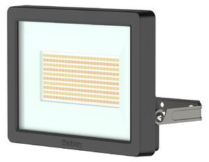 Theben LED zunanji stenski reflektor B50 dual, črn, IP65, Črna, Kovina, Stenski reflektor