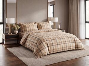 Posteljnina mikropliš PLAID kremna Dimenzije posteljnine: 2 kom 70 x 90 cm | 200 x 220 cm