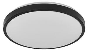 OSRAM LED stropna svetilka ORBIS LONDON, črna, Ø 40 cm, kovina, Črna, Dnevna soba / jedilnica, Kovina, Sodobni