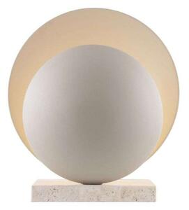 Globen Lighting namizna svetilka ORBIT, bež, višina 32 cm, Bež, Dnevna soba / jedilnica, Kovina, Dizajn