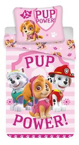 Bombažna rjuha za posteljico Paw Patrol 122 baby,100 x 135 cm, 40 x 60 cm