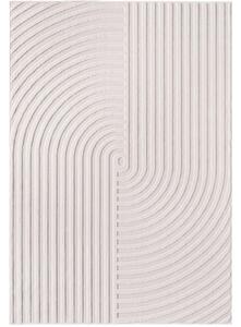 RAVNO TKANA PREPROGA Doha 240/340 cm tkano krem barve
