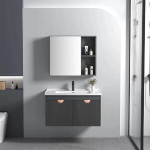 Komplet kopalniškega pohištva z umivalnikom Mario 60cm Grey