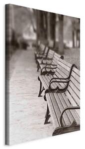 Artgeist Slika Na Platnu Park Benches