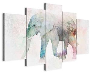 Artgeist Slika Na Platnu Painted Elephant