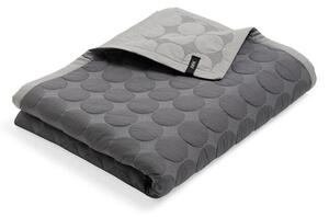 HAYHAY - Mega Dot (Organic) Bedspread 195x245 Dark Grey Hay