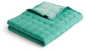 HAYHAY - Mega Dot (Organic) Bedspread 195x245 Sea Green Hay