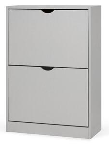 Siva preklopna omarica za čevlje 50x82x24 cm Stelo – Bonami Essentials