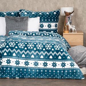 4Home Posteljnina iz mikroflanela Nordic love, 140x 200 cm, 70 x 90 cm, 140 x 200 cm, 70 x 90 cm