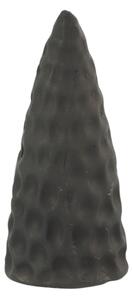 Božična dekoracija smrečica NOELIX 12 cm, črna