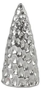 Božična dekoracija drevesce SILVER LIGHTS 12 cm, srebrna